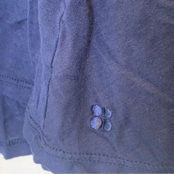 Sweaty Betty Navy Blue Long Sleeve Athletic Top Size Small - Picture 5 of 10